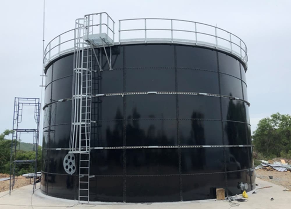 โครงการงานก่อสร้างถังเหล็กเก็บน้ำประปา ณ การท่าเรือสัตหีบ