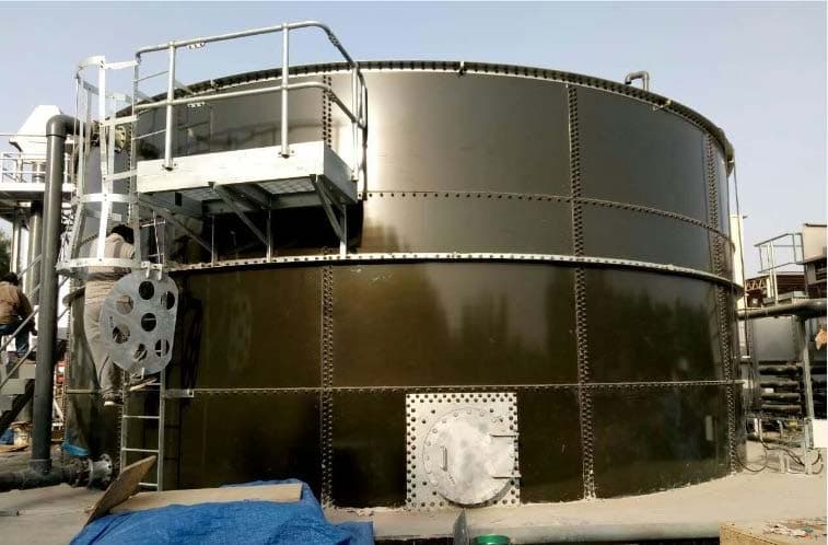 Wastewater treatment plant in Kuwait