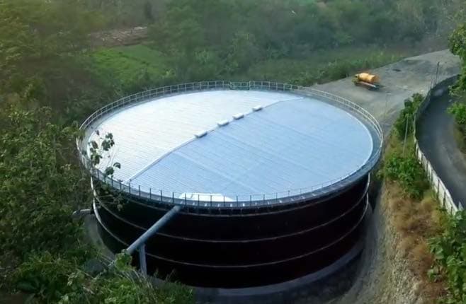 Indonesia drinking water storagetank project