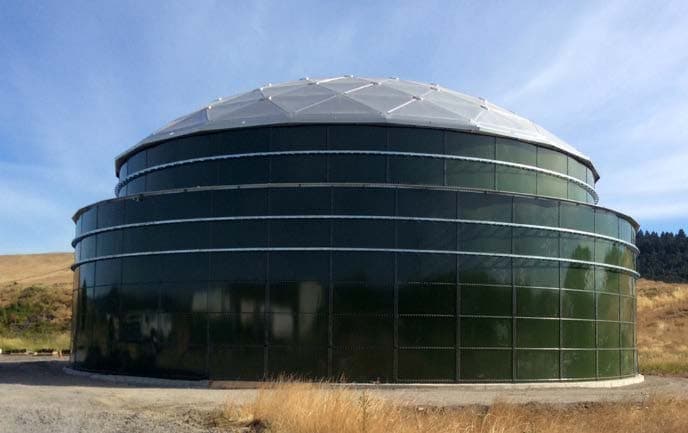Double Wall GFS Storage Tank for Leachate Containment – Oregon, USA