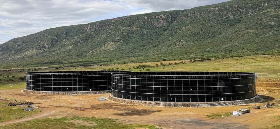 Anaerobic Digester GFS tanks – Swaziland